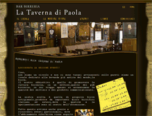 Tablet Screenshot of birreriatavernadipaola.it